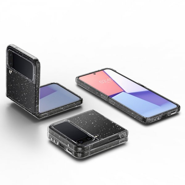 Spigen Samsung Galaxy Z Flip 4 Cover Air Skin Glitter Crystal Quartz