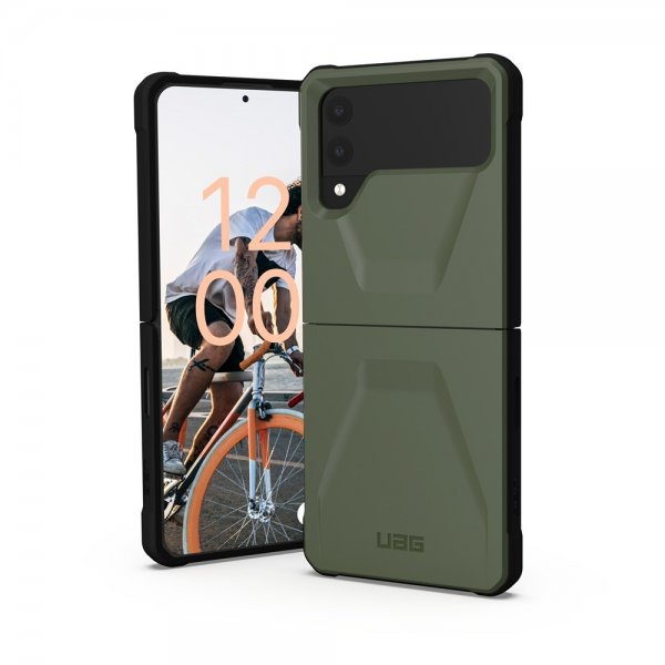 Urban Armor Gear (UAG) Samsung Galaxy Z Flip 4 Cover Civilian Olivengrøn