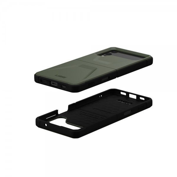 Urban Armor Gear (UAG) Samsung Galaxy Z Flip 4 Cover Civilian Olivengrøn