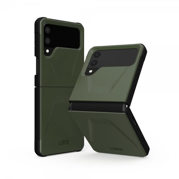Urban Armor Gear (UAG) Samsung Galaxy Z Flip 4 Cover Civilian Olivengrøn