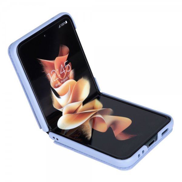 Nillkin Samsung Galaxy Z Flip 4 Cover Qin-serien Lilla