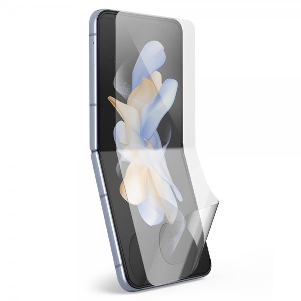 Ringke Samsung Galaxy Z Flip 4 Skærmbeskyttelse Dual Easy Film 2-pak