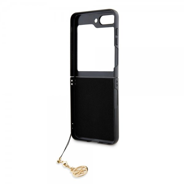 Guess Samsung Galaxy Z Flip 5 Cover 4G Charm Grå