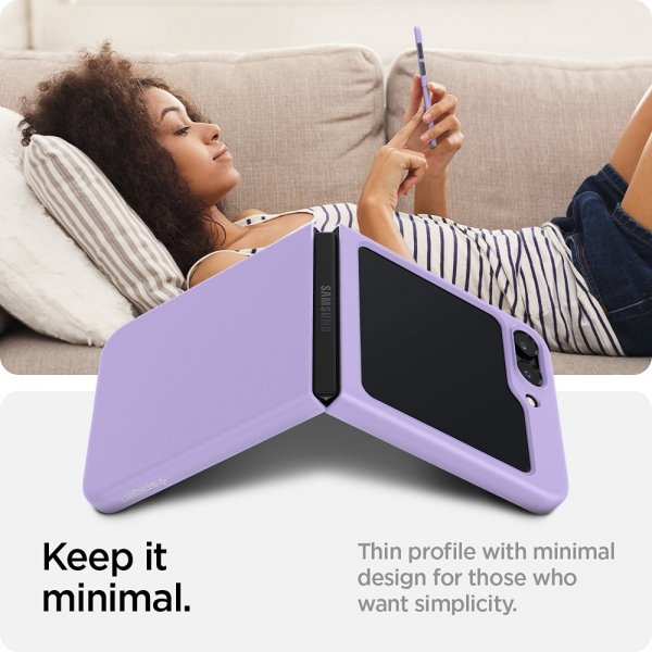 Spigen Samsung Galaxy Z Flip 5 Cover Air Skin Rose Purple