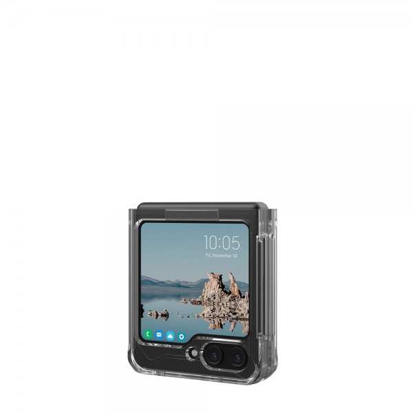 Urban Armor Gear (UAG) Samsung Galaxy Z Flip 5 Cover Plyo Pro MagSafe Ice/Silver
