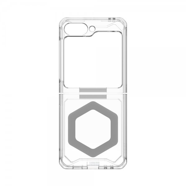Urban Armor Gear (UAG) Samsung Galaxy Z Flip 5 Cover Plyo Pro MagSafe Ice/Silver