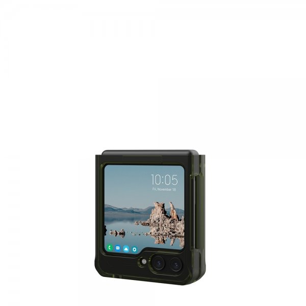 Urban Armor Gear (UAG) Samsung Galaxy Z Flip 5 Cover Plyo Pro MagSafe Olive/Space Grey