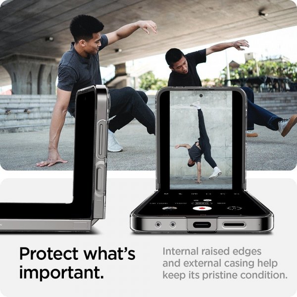 Spigen Samsung Galaxy Z Flip 6/Galaxy Z Flip 7 FE Cover Air Skin Zero One Sort