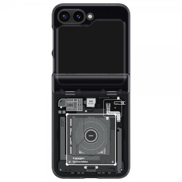 Spigen Samsung Galaxy Z Flip 6/Galaxy Z Flip 7 FE Cover Ultra Hybrid Pro Zero One Sort