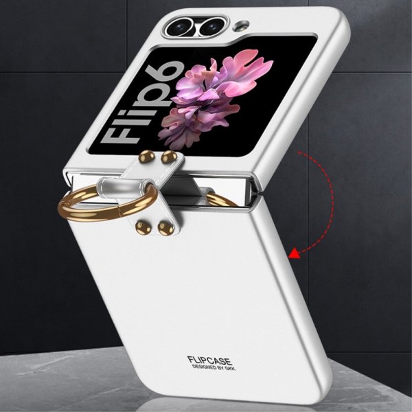 GKK Samsung Galaxy Z Flip 6/Flip 7 FE Cover Fingerring Rosa