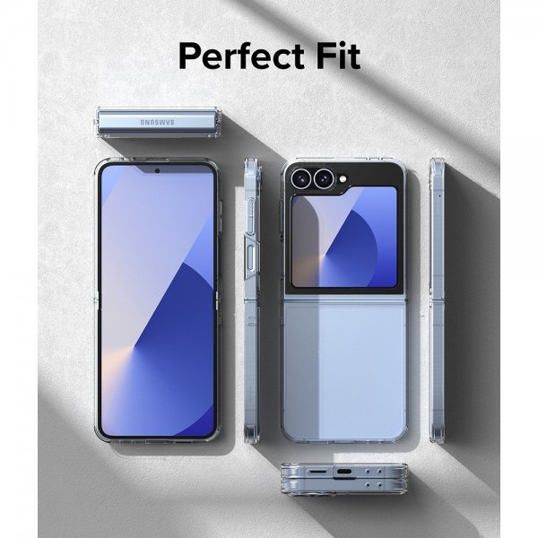 Ringke Samsung Galaxy Z Flip 6/Flip 7 FE Cover Fusion Transparent