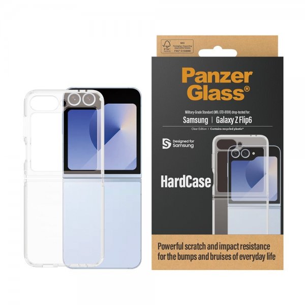 PanzerGlass Samsung Galaxy Z Flip 6/Flip 7 FE Cover HardCase Transparent