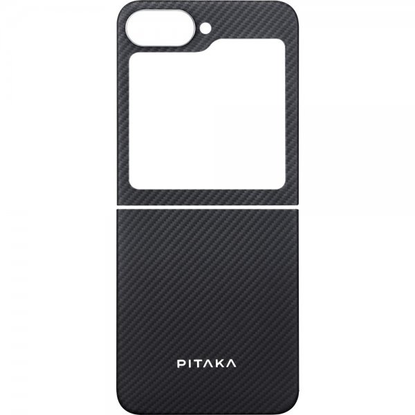 Pitaka Samsung Galaxy Z Flip 6 Cover MagEZ Case 5 Sort/Grå Twill