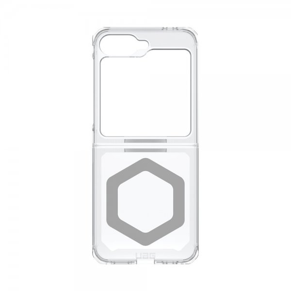 Urban Armor Gear (UAG) Samsung Galaxy Z Flip 6/Flip 7 FE Cover Plyo Pro MagSafe Ice/Silver