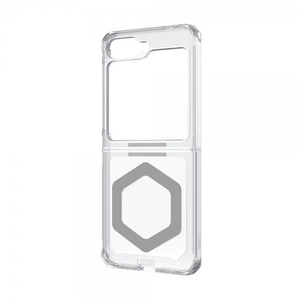 Urban Armor Gear (UAG) Samsung Galaxy Z Flip 6/Flip 7 FE Cover Plyo Pro MagSafe Ice/Silver