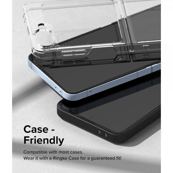 Ringke Samsung Galaxy Z Flip 6/Flip 7 FE Skærmbeskyttelse Dual Easy Film 2-pak