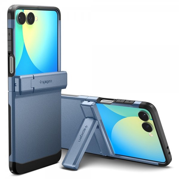 Spigen Samsung Galaxy Z Flip 7 Cover Tough Armor Pro MagFit Sierra Blue