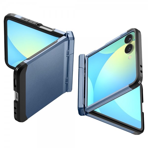 Spigen Samsung Galaxy Z Flip 7 Cover Tough Armor Pro MagFit Sierra Blue