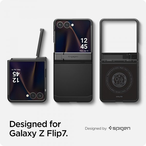 Spigen Samsung Galaxy Z Flip 7 Cover Tough Armor Pro MagFit Sort