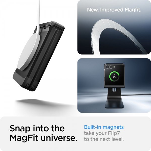 Spigen Samsung Galaxy Z Flip 7 Cover Tough Armor Pro MagFit Sort