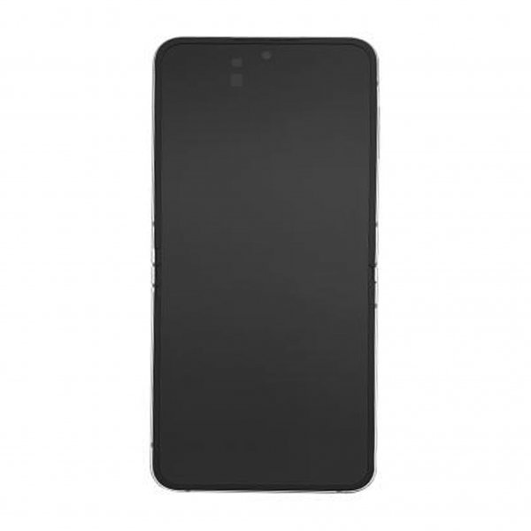 Samsung Galaxy Z Flip6 Bagside LCD Skærm Original - Hvid