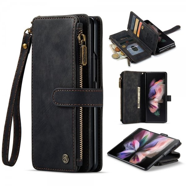 CaseMe Samsung Galaxy Z Fold 4 Etui C30-serie sort