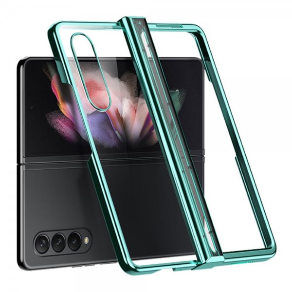 Samsung Galaxy Z Fold 4 Cover Plated Edge Grøn