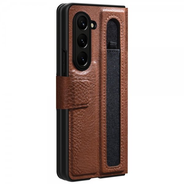 Nillkin Samsung Galaxy Z Fold 5 Cover Aoge Series Brun