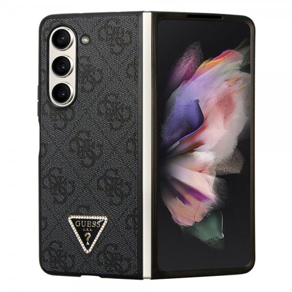 Guess Samsung Galaxy Z Fold 5 Cover 4G Metal Triangle Rhinsten Sort