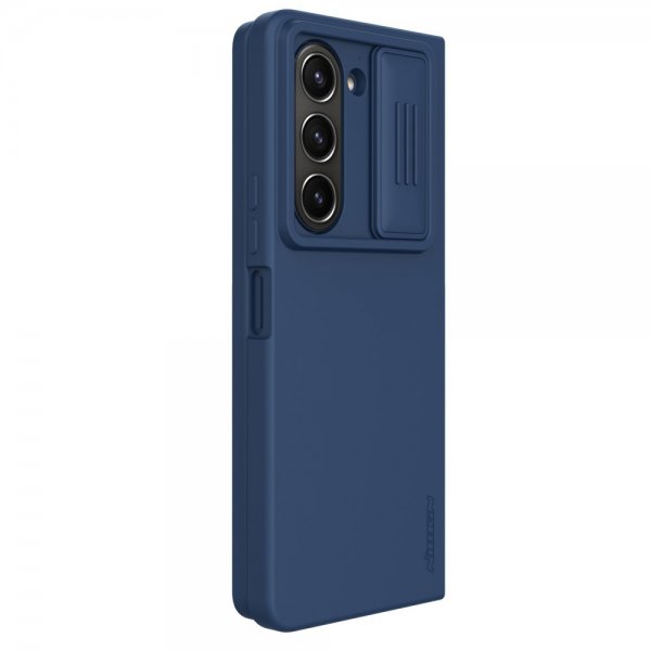 Nillkin Samsung Galaxy Z Fold 5 Cover CamShield Silky Blå