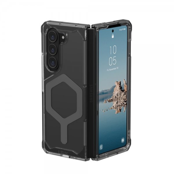 Urban Armor Gear (UAG) Samsung Galaxy Z Fold 5 Cover Plyo Pro MagSafe Ash/Space Grey