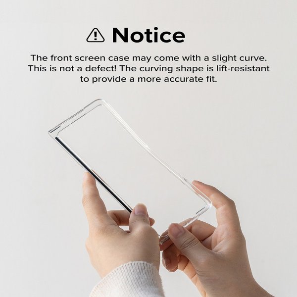 Ringke Samsung Galaxy Z Fold 5 Cover Slim Mat Gennemsigtig