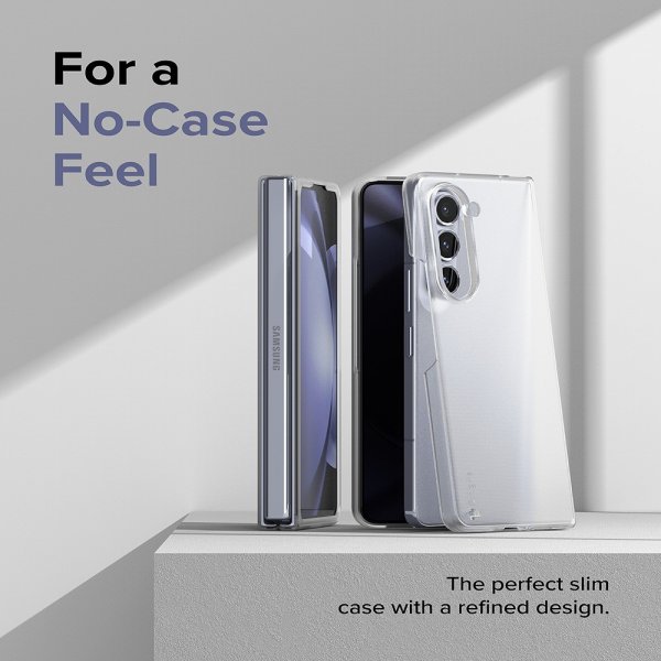 Ringke Samsung Galaxy Z Fold 5 Cover Slim Mat Gennemsigtig