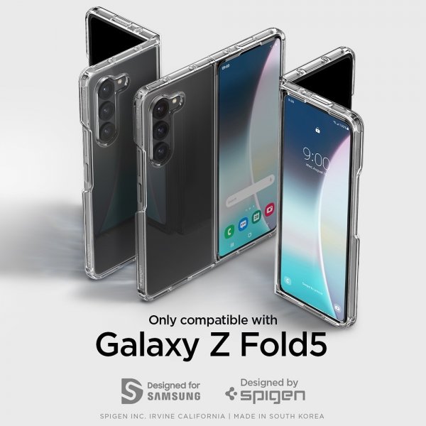 Spigen Samsung Galaxy Z Fold 5 Cover Ultra Hybrid Crystal Clear
