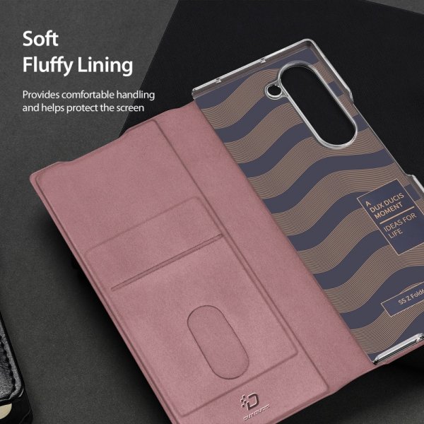Dux Ducis Samsung Galaxy Z Fold 6 Etui Bril Series Rosa