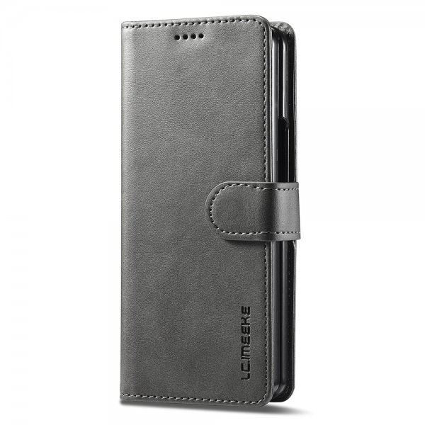 Lc.Imeeke Samsung Galaxy Z Fold 6 Etui med Kortlomme Standerfunktion Grå