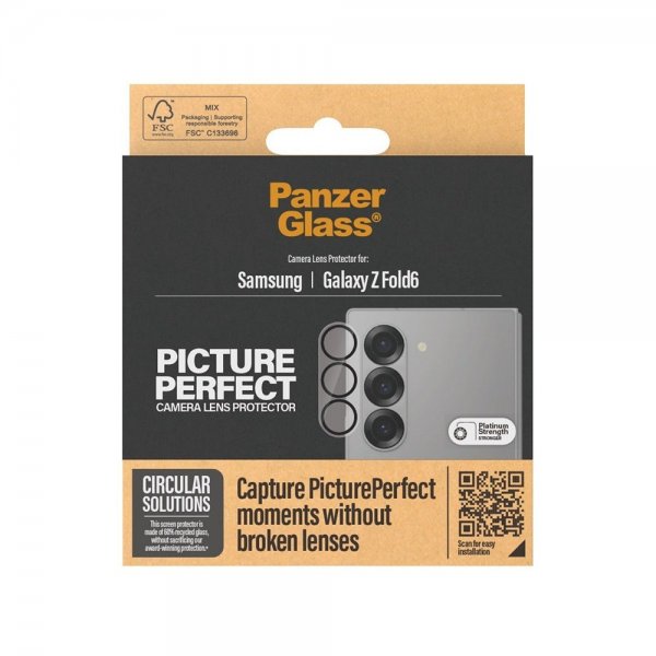 PanzerGlass Samsung Galaxy Z Fold 6 Kamerabeskyttelse PicturePerfect