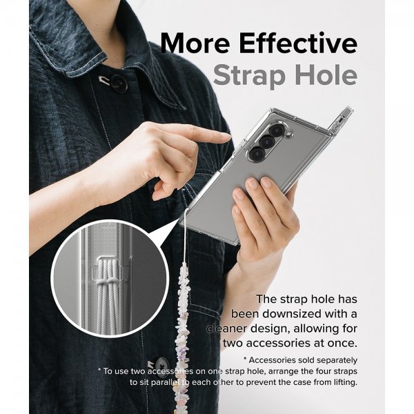 Ringke Samsung Galaxy Z Fold 6 Cover Fusion Transparent