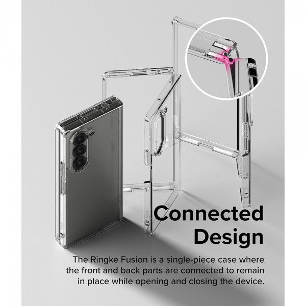 Ringke Samsung Galaxy Z Fold 6 Cover Fusion Transparent