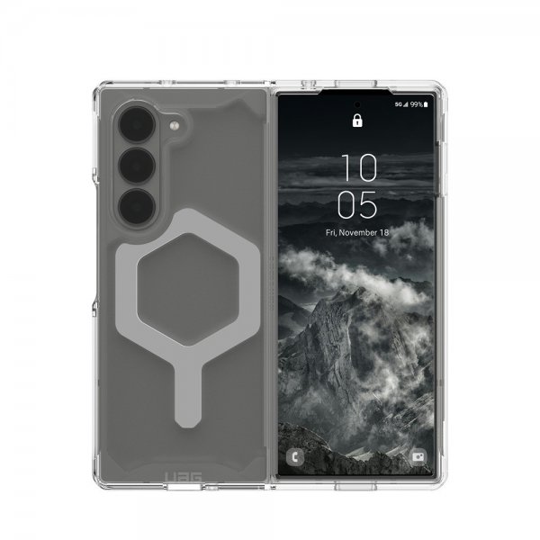 Urban Armor Gear (UAG) Samsung Galaxy Z Fold 6 Cover Plyo Pro MagSafe Ice/Silver