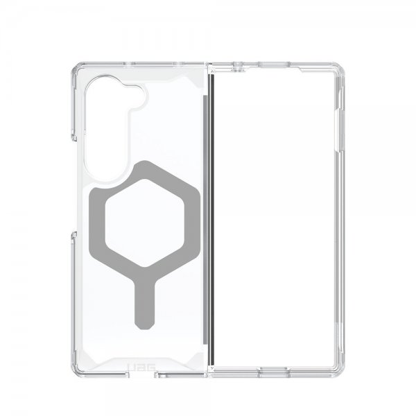 Urban Armor Gear (UAG) Samsung Galaxy Z Fold 6 Cover Plyo Pro MagSafe Ice/Silver