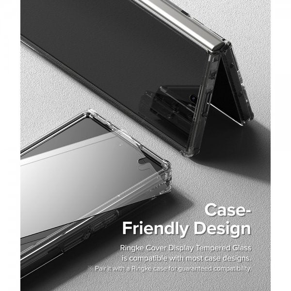 Ringke Samsung Galaxy Z Fold 6 Skærmbeskytter Cover Display Protector Glass 2-pak