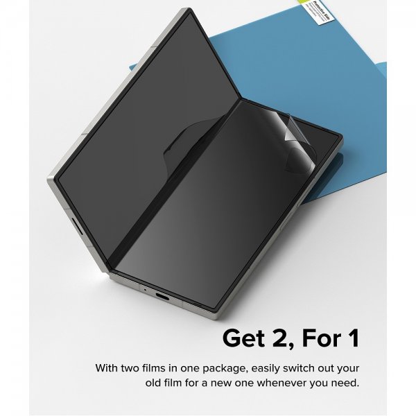 Ringke Samsung Galaxy Z Fold 6 Skærmbeskyttelse Dual Easy Film 2-pak