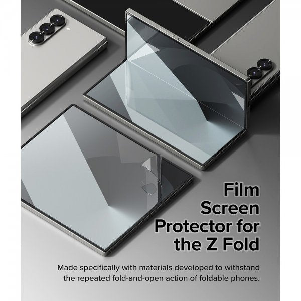 Ringke Samsung Galaxy Z Fold 6 Skærmbeskyttelse Dual Easy Film 2-pak