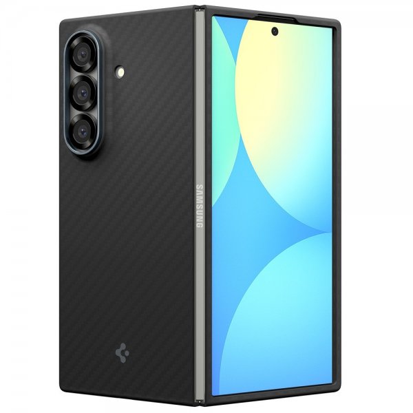 Spigen Samsung Galaxy Z Fold 7 Cover Air Skin Aramid Sort