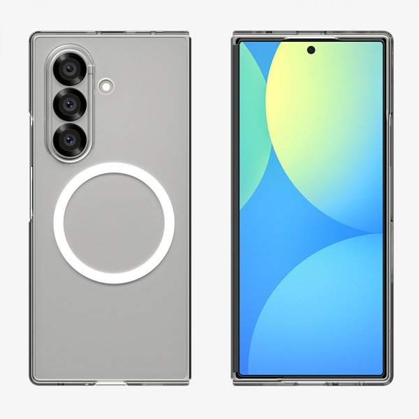 Spigen Samsung Galaxy Z Fold 7 Cover Air Skin MagFit Klar Hvid