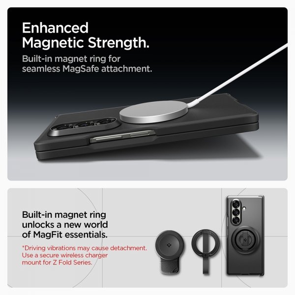 Spigen Samsung Galaxy Z Fold 7 Cover Tough Armor Pro MagFit Sort