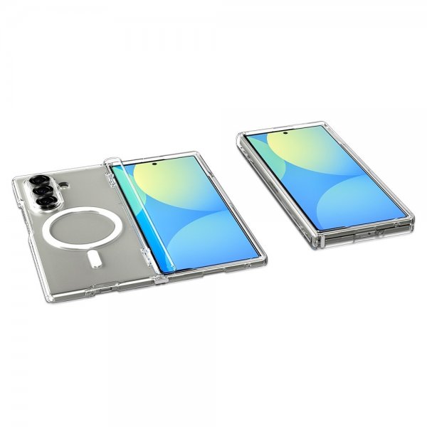 Spigen Samsung Galaxy Z Fold 7 Cover Ultra Hybrid Pro MagFit Clear White
