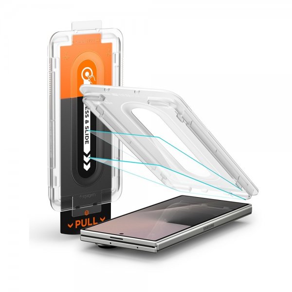 Spigen Samsung Galaxy Z Fold 7 Skærmbeskytter GLAS.tR EZ Fit Pro 2-pak