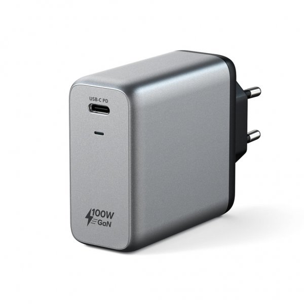 Satechi 100W USB-C PD vægoplader GaN